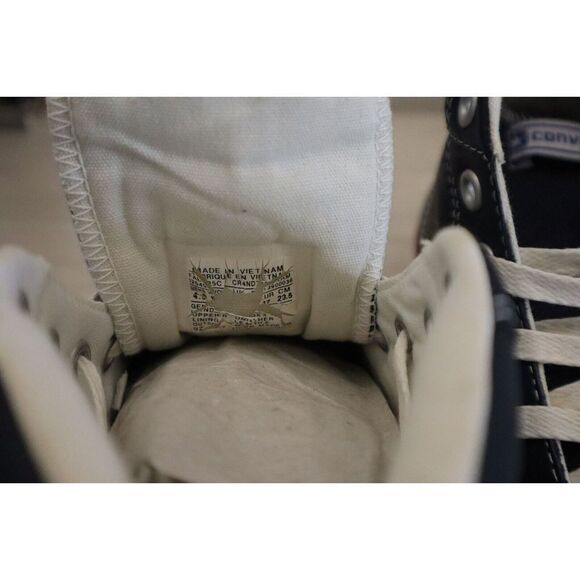 Converse 125495C Men's 4.5 Women's 6.5 Navy/Red Star Player EV Mid Sneakers - Picture 5 of 7